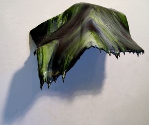 Untitled (Green Shelf Painting)