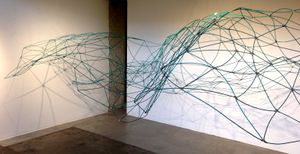 Mission Triangulated Irregular Network (Robert Graves Gallery Installation View)