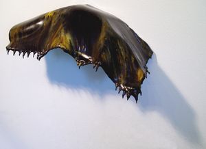 Untitled (Orange Shelf Painting)