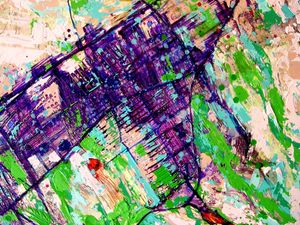 Detail of 35º 32’ 17.16”N 51º 22’ 33.96”E